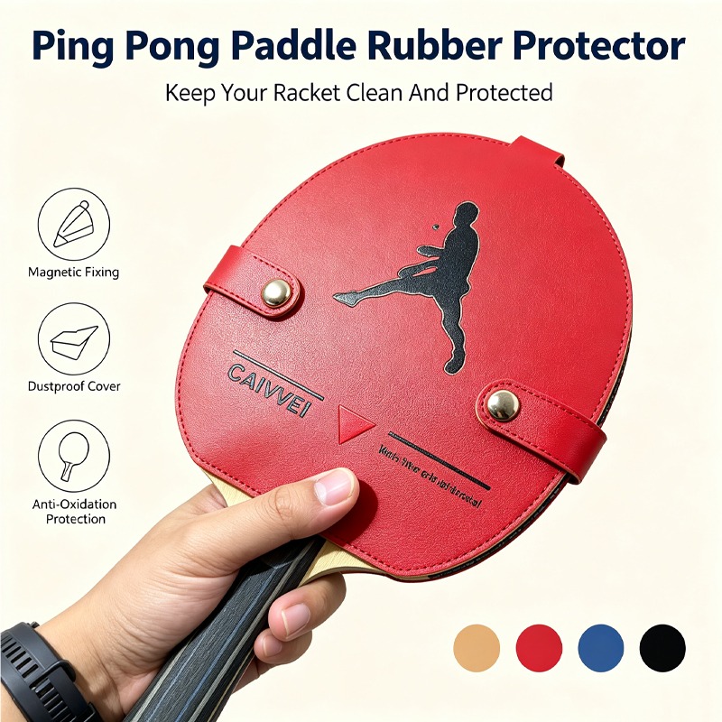 Table Tennis Film - 磁気卓球ラケットプロテクターカバー、酸化防止、ピンポンパドルガード、保護フィルム、ラバーの開きを防ぎます