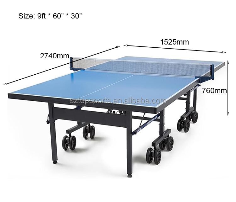 プロ仕様競技グレード卓球台 工場価格 全天候型屋内外兼用 折 - Table Tennis Net Price のレビューと価格