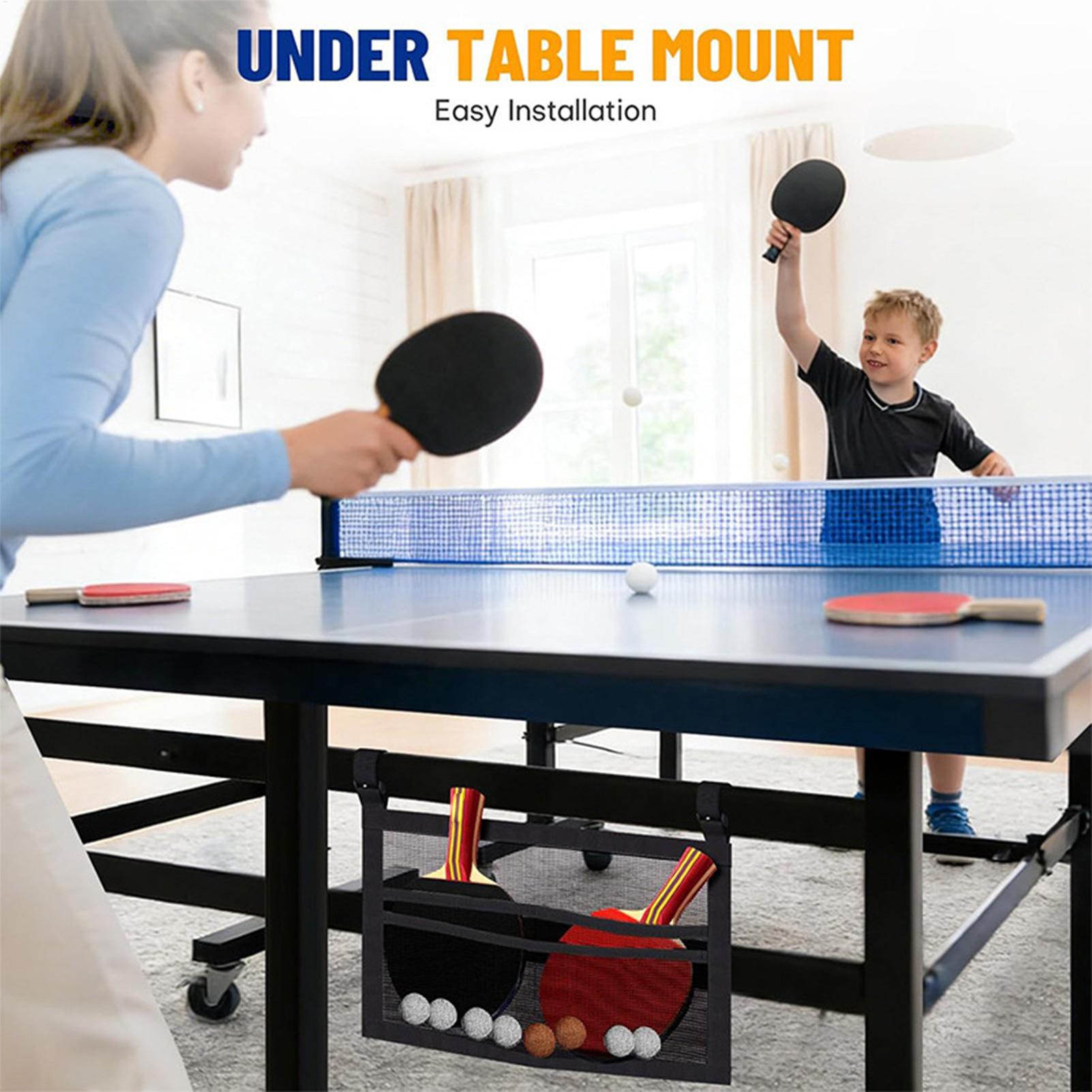 卓球ボールホルダー 簡単設置 調節可能なメッシュ式卓球ボール - Table Tennis Youth のレビューと価格