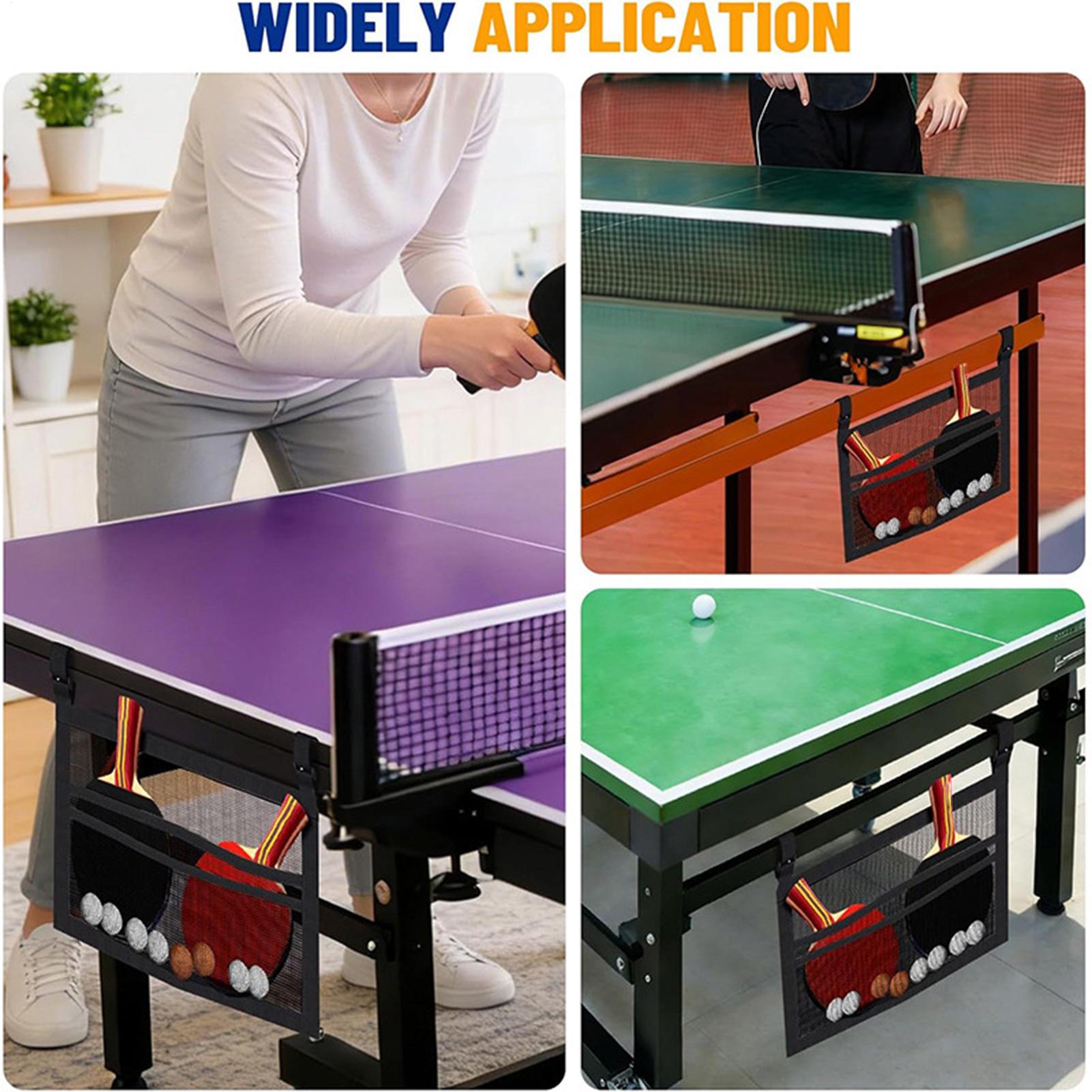 卓球ボールホルダー 簡単設置 調節可能なメッシュ式卓球ボール - Table Tennis Youth のレビューと価格