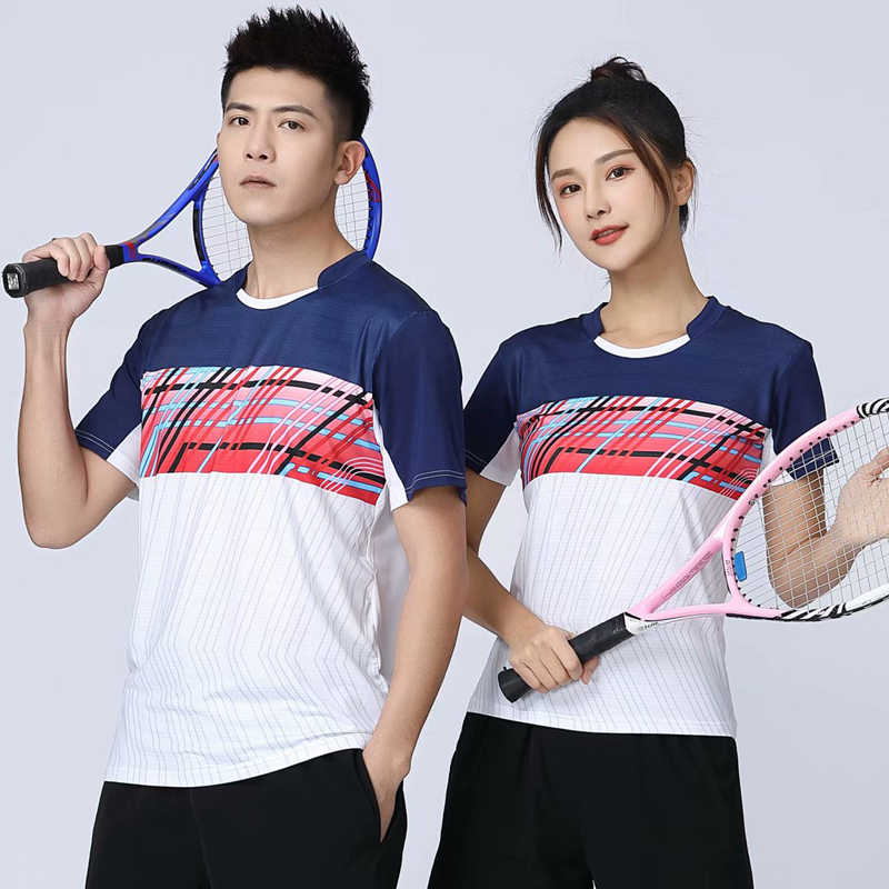 バドミントン半袖Tシャツ,男性,女性,子供向けテニス,速乾性 - Table Tennis Kids のレビューと価格