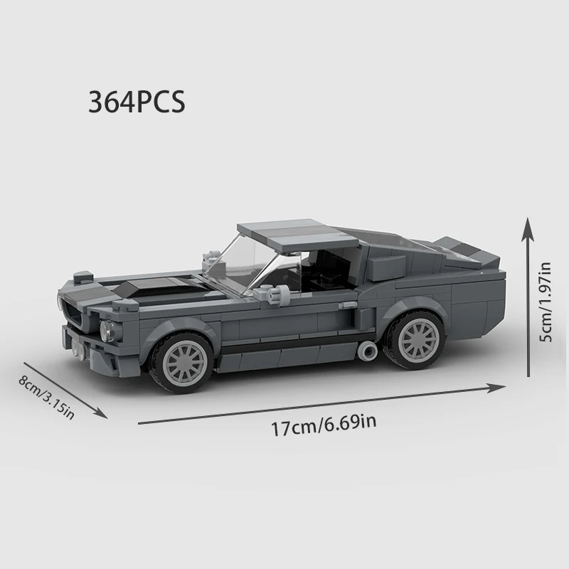 MOC GT500スポーツスーパーカービルディングブロックチ - Victor Racket Jetspeed のレビューと価格