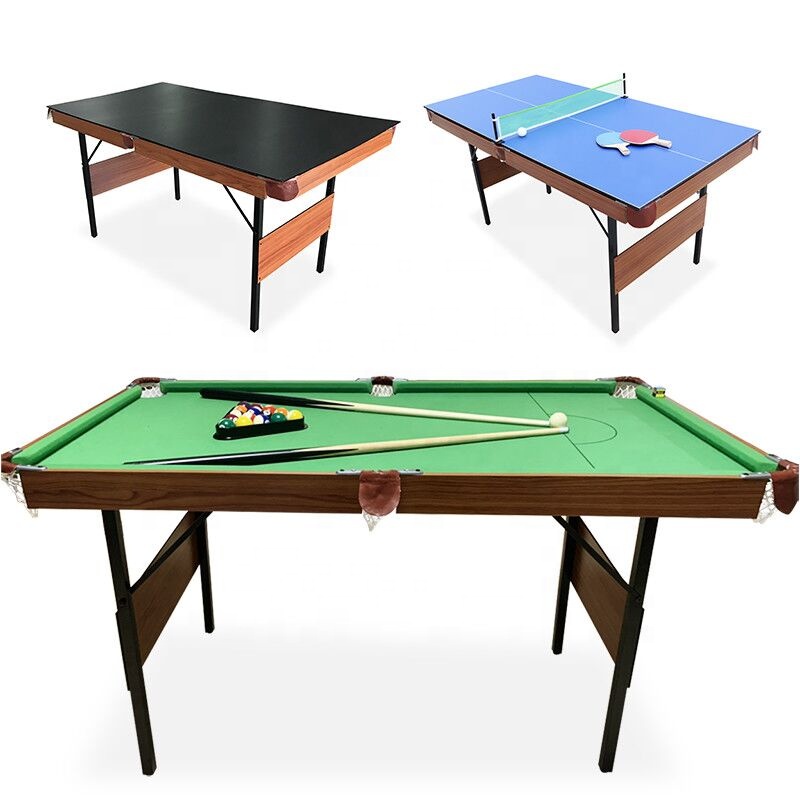 3in1多機能スヌーカービリヤードプールテーブル、卓球、ダイ - Table Tennis Kids のレビューと価格