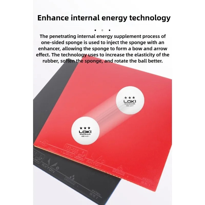 LOKI RXTON I ゴールドバージョン卓球ラバーシート - Table Tennis Film のレビューと価格
